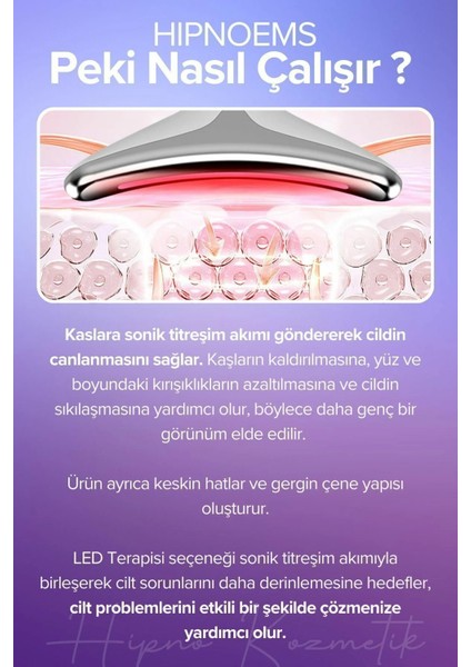 Titreşimli Yüz Gerdirme Cihazı (Şarjlı)