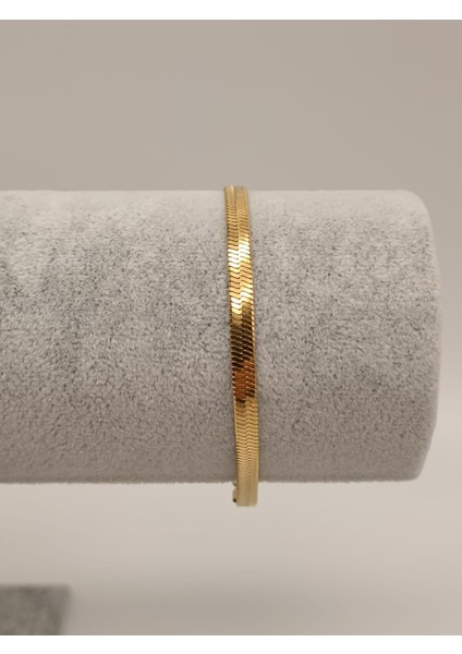 Çelik Bileklik Ezme Gold