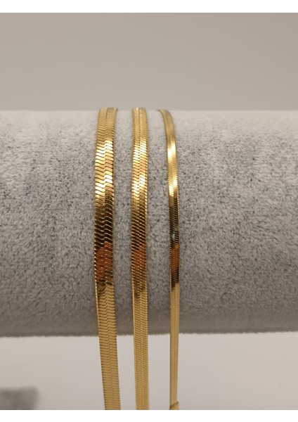 Çelik Bileklik Ince Ezme Gold fiyatları