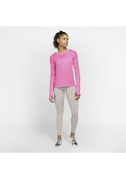 Miler Long-Sleeve Running Top Kadın T-Shirt