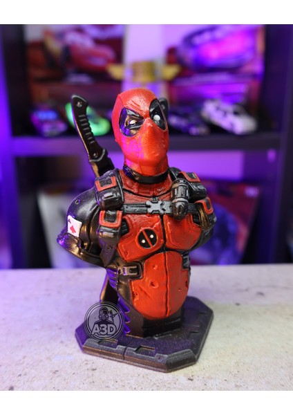 Deadpool Büst,hediyelik,koleksiyonluk