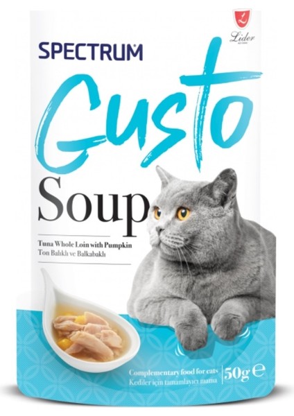 Gusto Ton Balıklı ve Balkabaklı Çorba 50 gr x 3 Adet