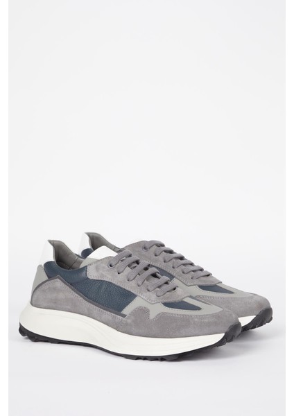 Orlando Deri Gri Süet Floter Eva Hazır Taban Sneaker fiyatları