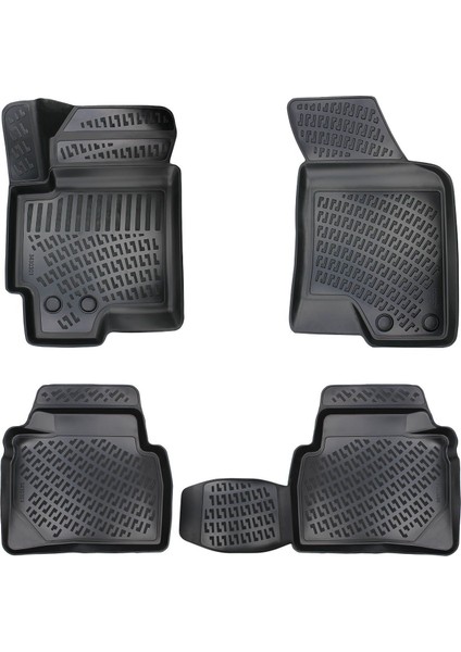 Hyundai Elantra 2000-2006 Havuzlu Paspas