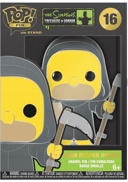 Pin! The Simpsons - Grim Reaper Homer #16