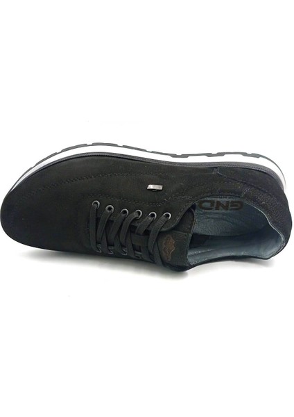 (Gnd) Deri Termo Kaymaz Taban Bağcıklı Güünlük Erkek Ayakkabı Siyah indirimleri