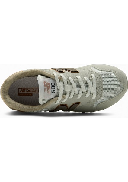 New Balance 500 Gri Kadın Günlük Giyim