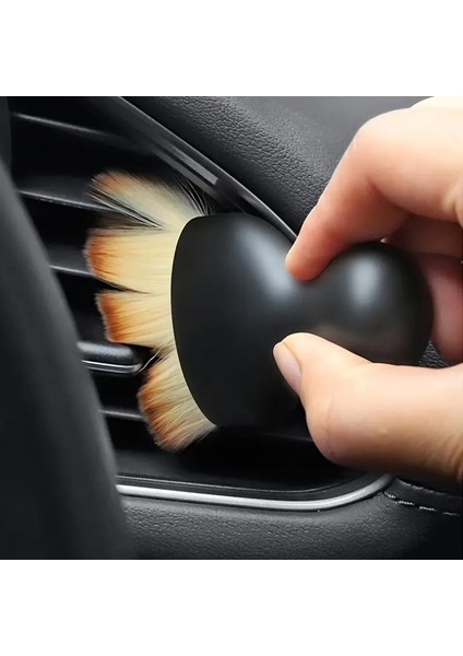 Ultra Yumuşak Kıllı Premium Araç Içi Temizleme Toz Fırçası (9,7cm x 5cm) Araba Klima Temizliği Ince Kıl Detay fiyatları