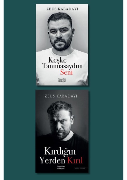 Kırdığın Yerden Kırıl - Keşke Tanımasaydım Seni 2 Kitap - Zeus Kabadayı