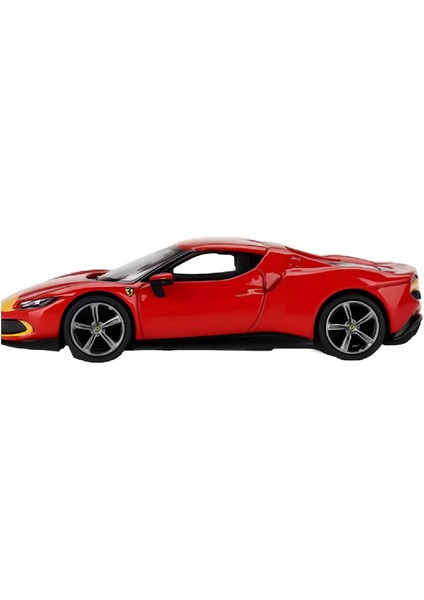 1:64 Diecast Ferrari 296 Gtb Assetto Fiorano Rosso Corsa Mini Gt Model Araba