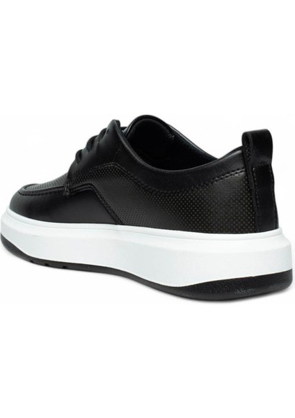 Erkek Siyah Beyaz Cilt Comfort Casual modelleri