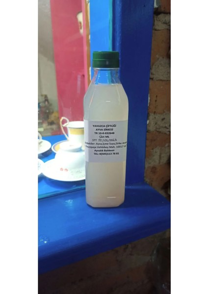 El Yapımı Doğal Fermente Ayva Sirkesi 500 ml