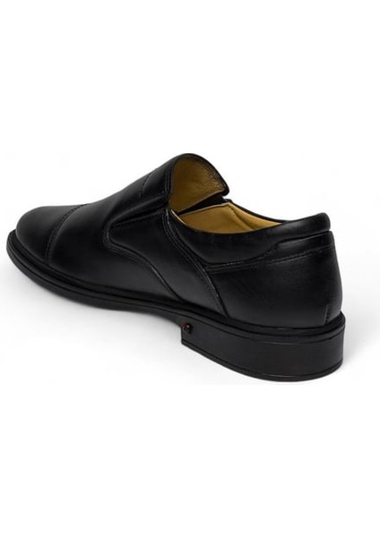 Siyah Casual Comfort Kaymaz Taban Ortopedik Ayakkabı