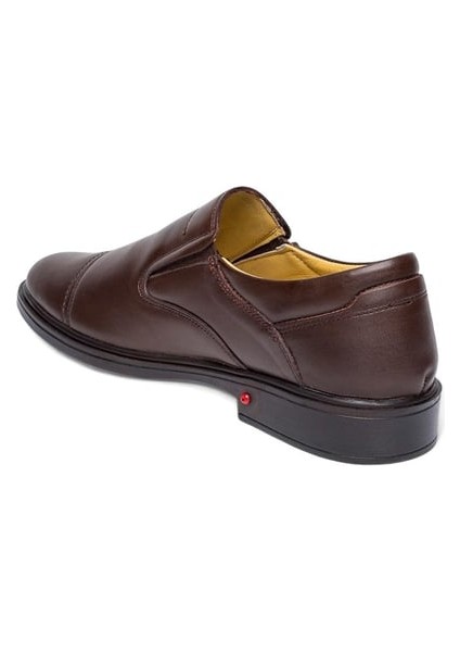 Acı Kahve Kauçuk Taban Ortopedik Comfort Casual