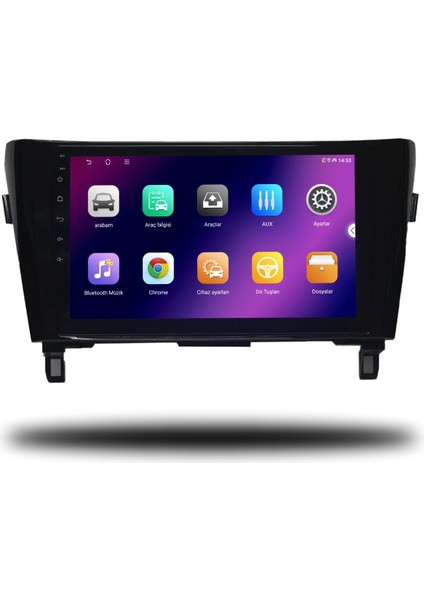 Carplayer Nissan Qashqai 2013-2021 Uyumlu Android Multimedya 4gb Ram 64GB Hafıza fiyatları
