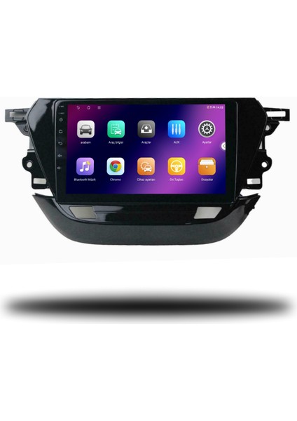 Carplayer Opel Corsa F 2020-2023 Uyumlu Android Multimedya 4gb Ram 64GB Hafıza fiyatları