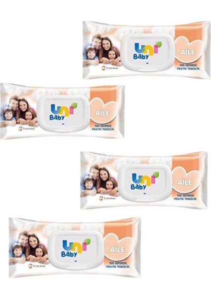 Islak Mendil Aile x4 Paket