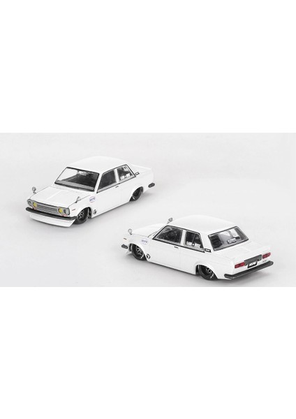 1:64 Diecast Datsun 510 Street Nismo V2 Mini Gt Model Araba
