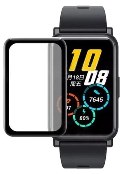 Huawei Watch Fit 5d Full Kaplama Ekran Koruyucu Nano Film