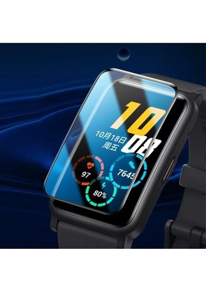 Huawei Watch Fit 5d Full Kaplama Ekran Koruyucu Nano Film