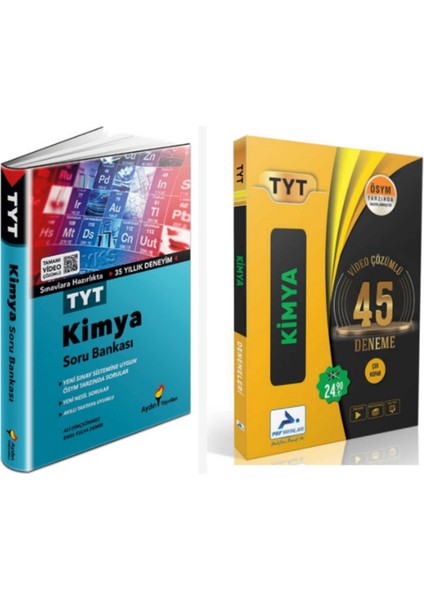 Tyt Kimya Soru Bankası Ve Paraf Yayınları Tyt Kim