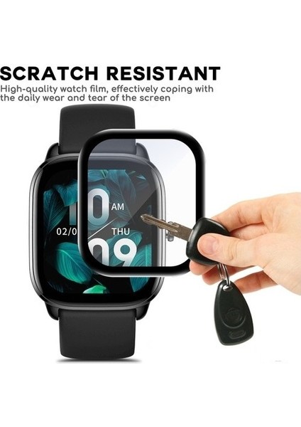 Xiaomi Redmi Watch 4 Tam Kavisli Nano Ekran Koruyucu
