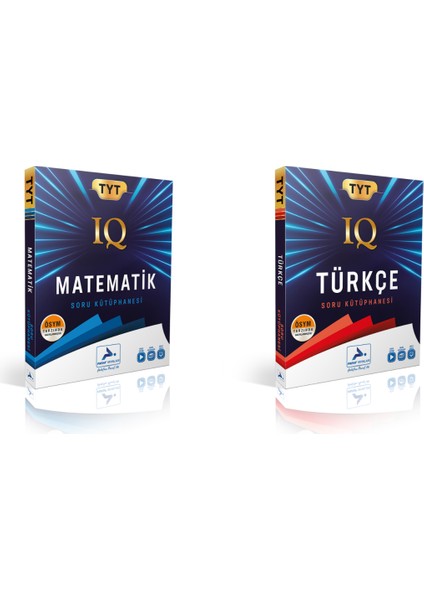 Paraf Yayınlar IQ Tyt Matematik & Türkçe Soru Bankaları