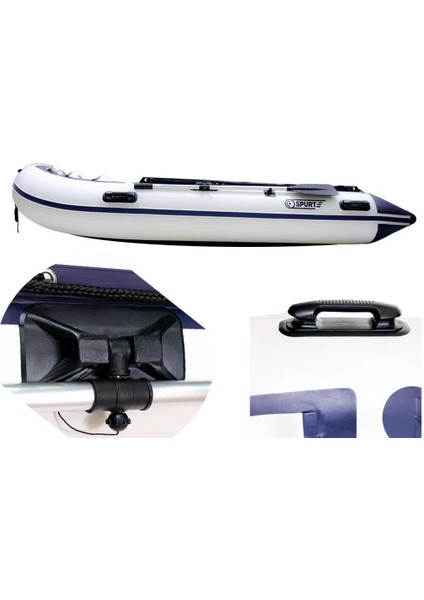 270CM Alüminyum Taban Şişme Bot indirimleri