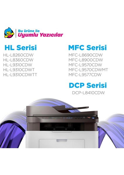 Brother HL-L8260CDW Muadil Drum Ünitesi modelleri