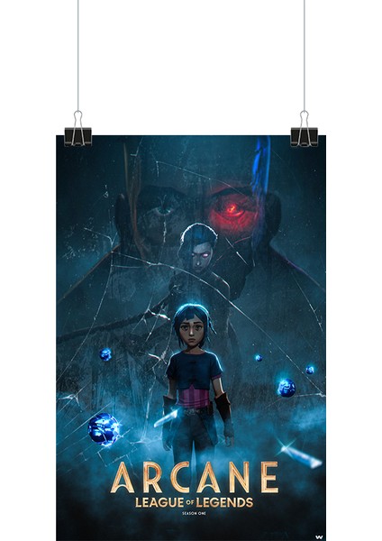 Arcane League Of Legends Büyük Boy Poster 50 x 70 cm