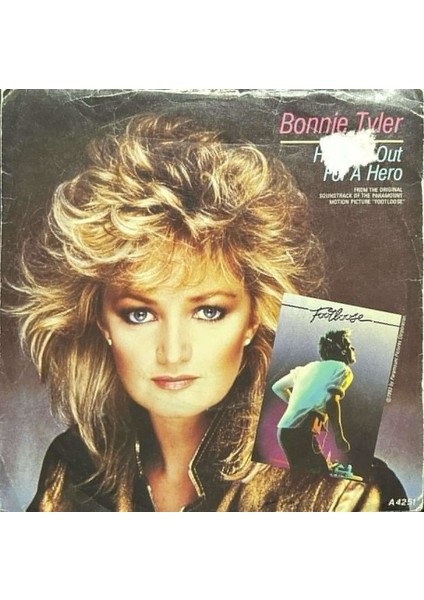 Bonnie Tyler - Holding Out for A Hero 45'lik Plak