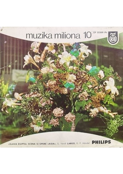 Muzika Milliona - 10 45'lik Plak