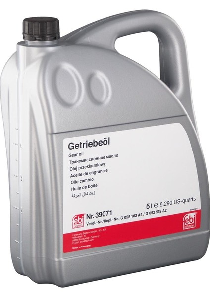 Audi Q5 2.0 TFSI quattro Otomatik Şanzıman Yağı 5 Litre FEBI