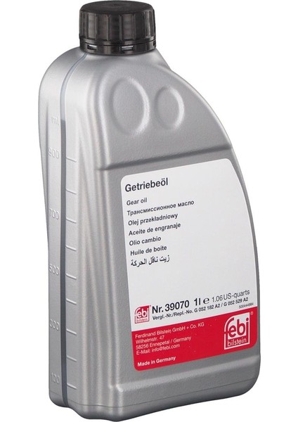 Mercedes E Serisi W213 E 200 d Otomatik Şanzıman Yağı 1 Litre FEBI