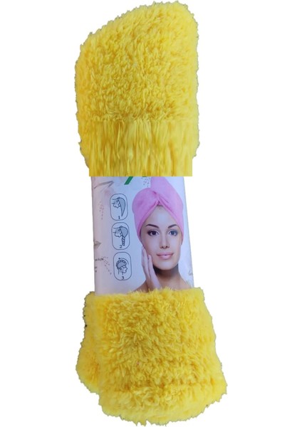 Lüks Saç Kurulama Bonesi Su Emici Banyo Saç Kurutma Mikrofiber Bone Büyük