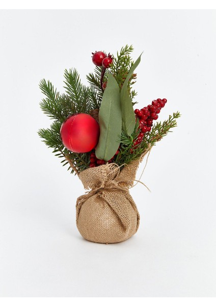 Dekoratif Yapay Kokina Çiçeği Yılbaşı Süsü