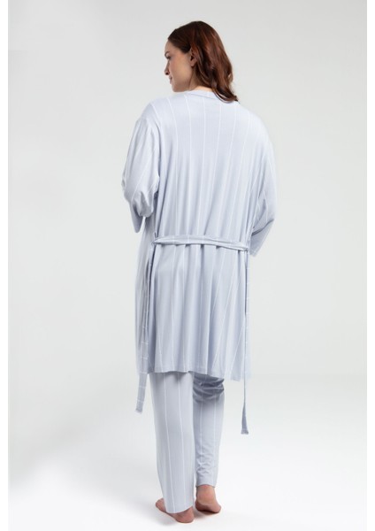 Kadın Beyaz Lohusa 3lü Takım indirimleri