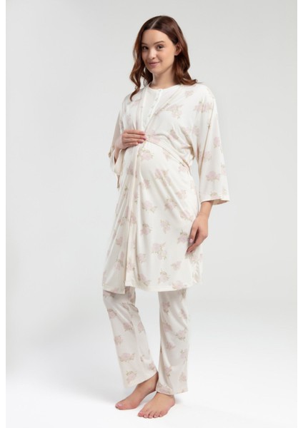 Kadın Krem Lohusa 3lü Takım fiyatları