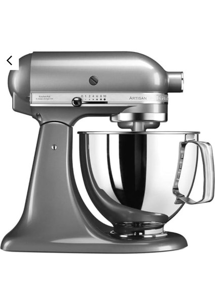 Kitchenaid 5KSM125 Artisan 4,8 L Stand Mikser, Contour Silver