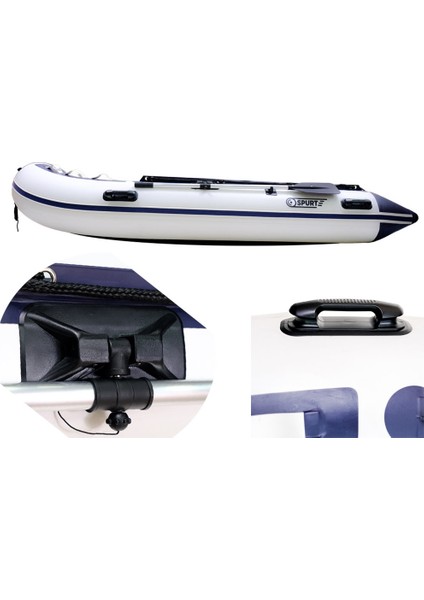 370CM Alüminyum Taban Şişme Bot indirimleri