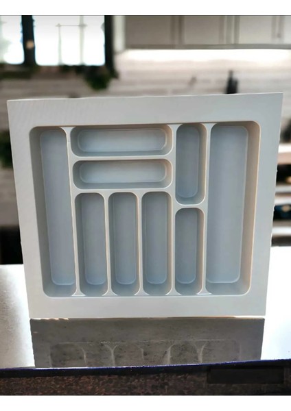 Gri Renk Çekmece Içi Kaşıklık 55X49 cm (49X40 Ölçülerine Uyarlanabilir) fiyatları