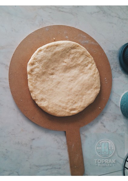 Pizza Bazlama Lahmacun ve Hamur Tahtası Ham Mdf