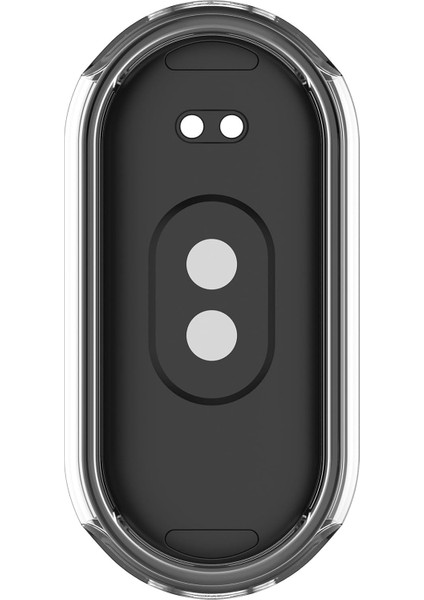 Xiaomi Mi Band 8 Mi Band 9 Uyumlu Şeffaf Silikon Kasa ve Ekran Koruyucu