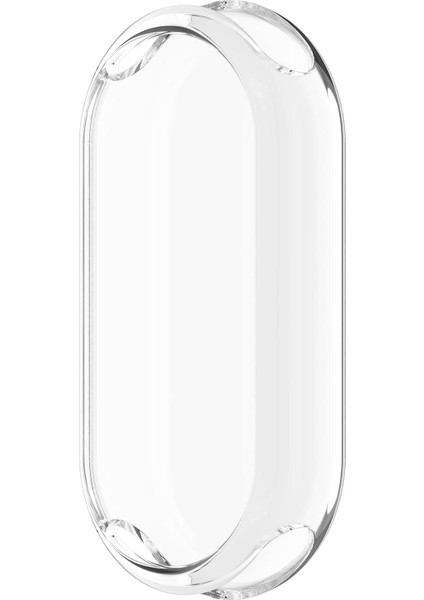 Xiaomi Mi Band 8 Mi Band 9 Uyumlu Şeffaf Silikon Kasa ve Ekran Koruyucu