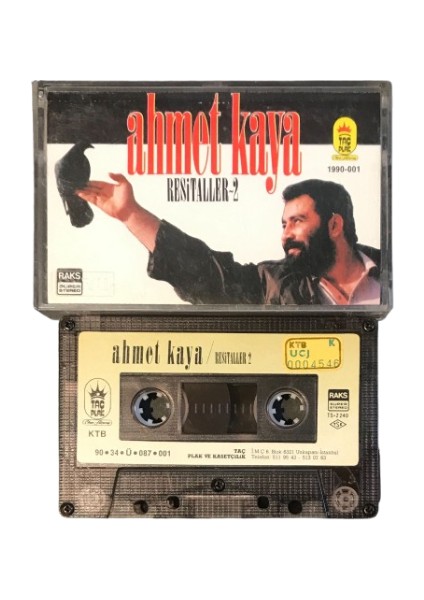Ahmet Kaya / Resitaller 2 - Müzik Kaset