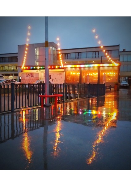 Eksiz Bağlantılı 1 Metre Aralıklı 10 Lu Seyyar Aydınlatma Kablosu Sıralı Düğün Işıkları Köy Düğün Işıkları Tavukçu Duy Kümes Aydınlatma Sıralı Duy Tavukçu Aydınlatma Kablosu