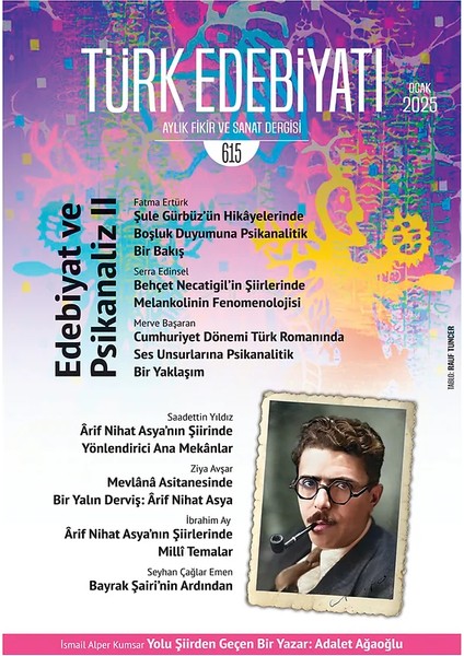 Türk Edebiyatı Dergi 615.SAYI Ocak 2025