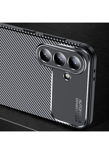 Samsung Galaxy A56 Uyumlu Kılıf Karbon Tasarım Kamera Korumalı Silikon Telefon Kılıfı Kapak indirimleri