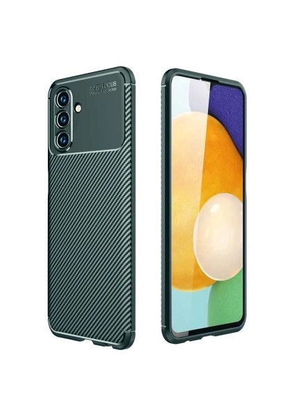 Samsung Galaxy A26 Uyumlu Kılıf Karbon Tasarım Kamera Korumalı Silikon Telefon Kılıfı Kapak