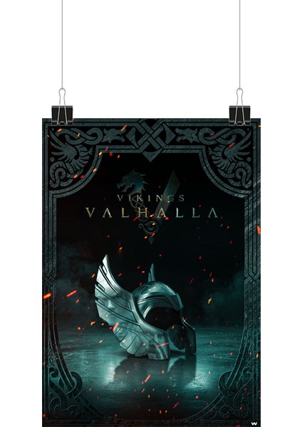 Vikings Valhalla Büyük Boy Poster 50 x 70 cm